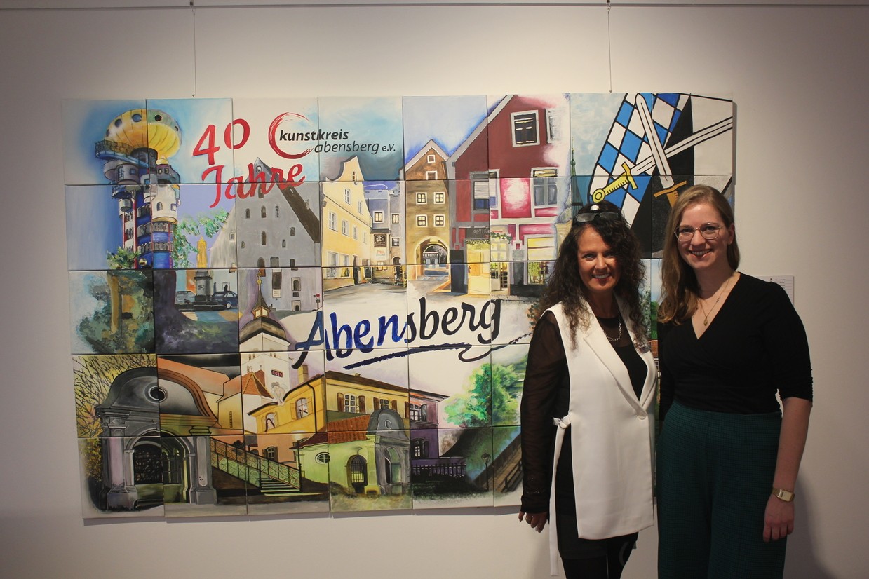 © Peter Krah; Kunstkreisvorsitzende Daniela Krah und Museumsleiterin Beatrice Wichmann ( v.l.n.r)