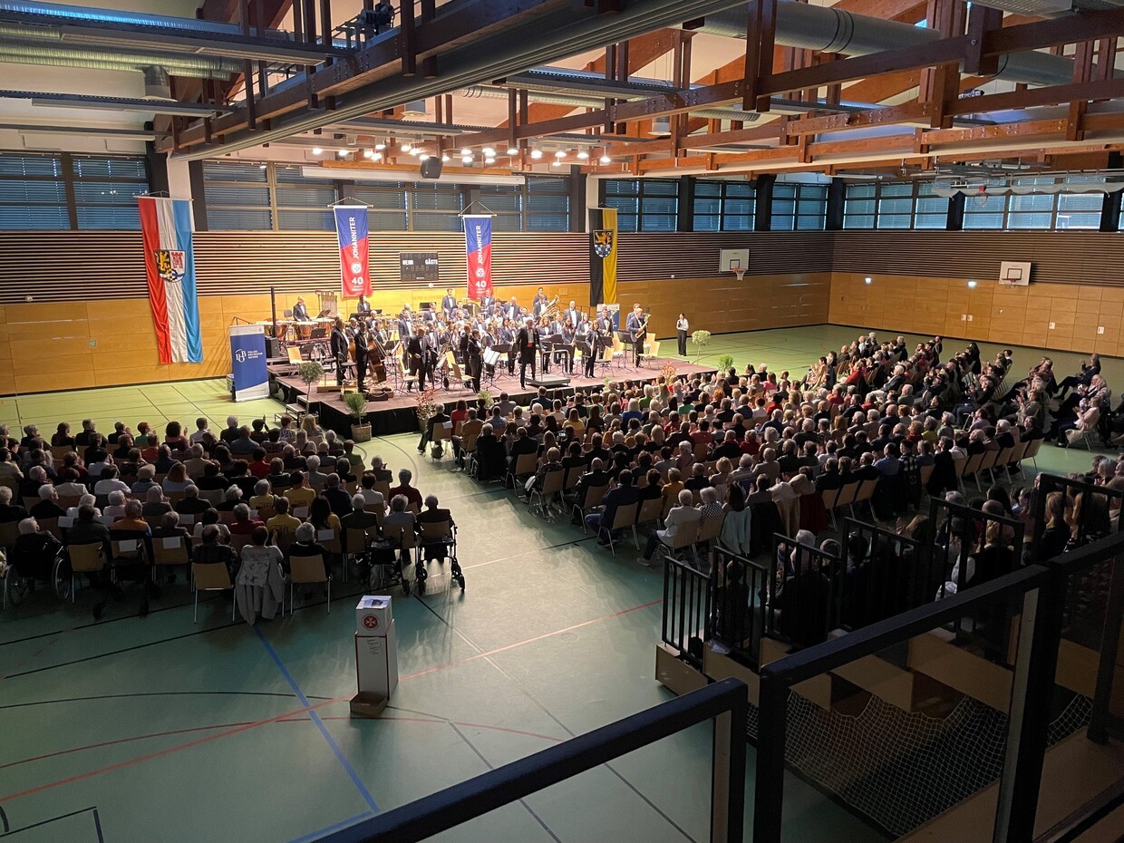 © Tamara Deml ( das Polizeiorchester beim Konzert 2023 in Schwandorf)