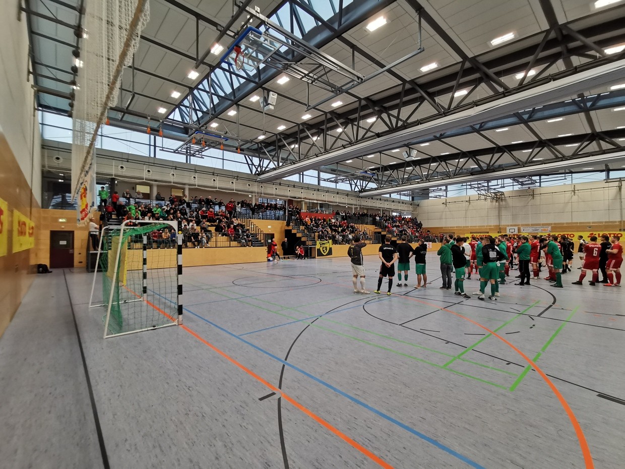 © Bild: Bayerischer Fussballverband ( das Bild zeigt den Lotto Bayern Hallen-Cup 2023 in Maxhütte-Haidhof)