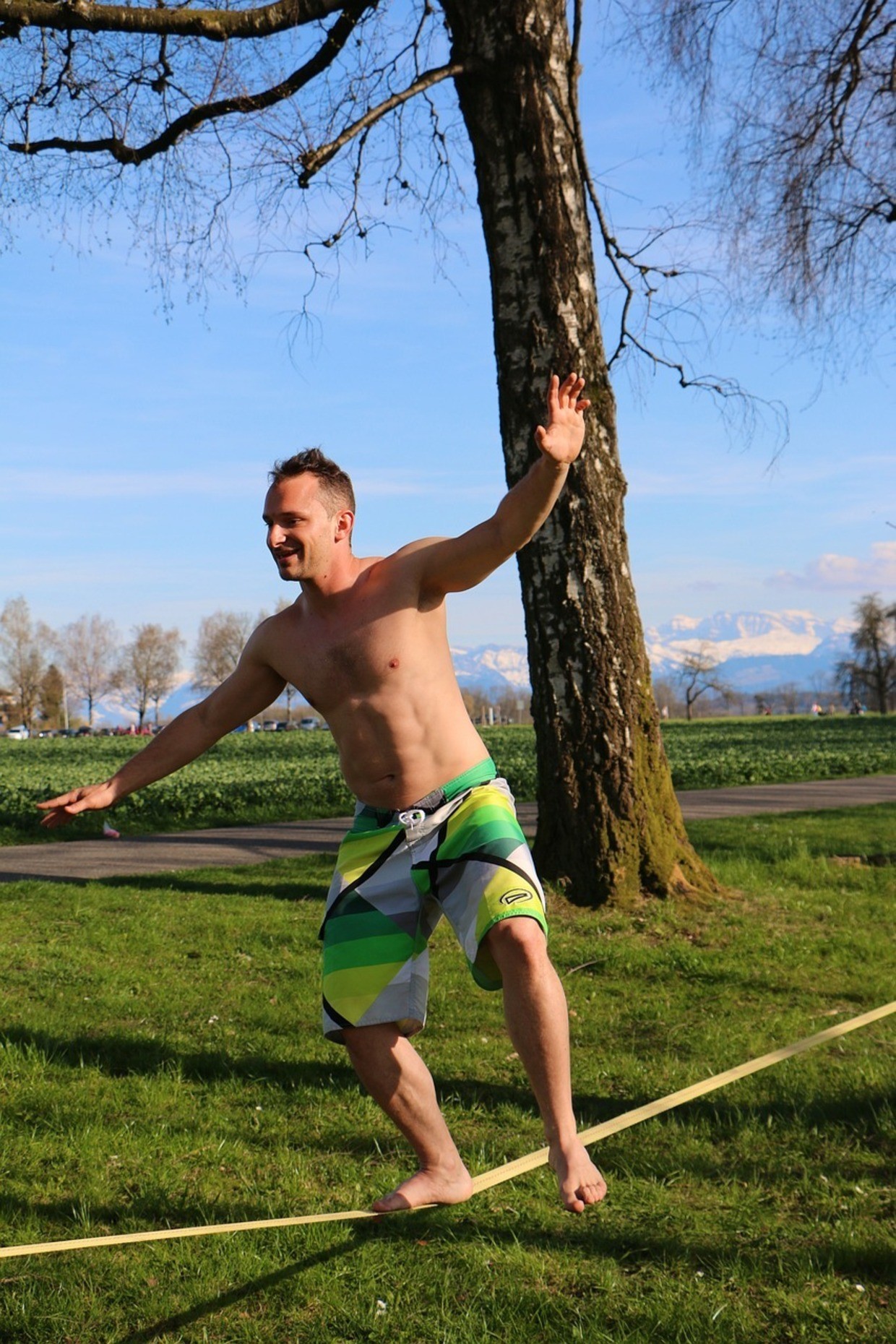 © Symbol-Bild Slackline = pixabay