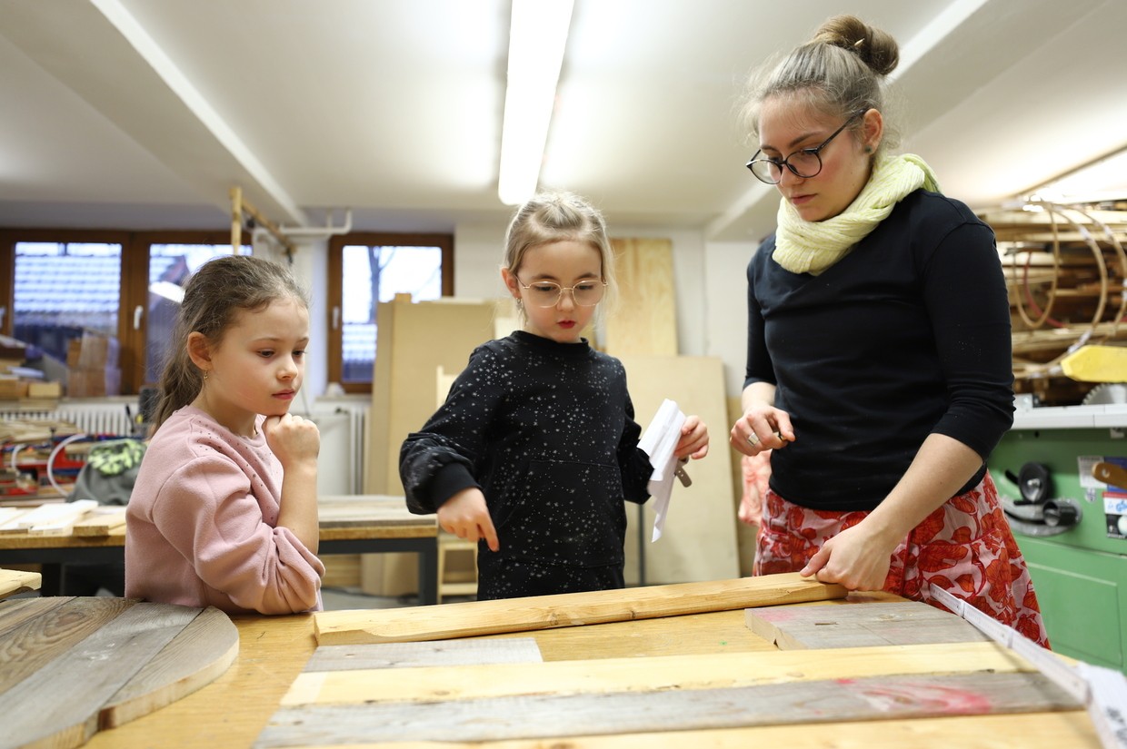 © Kinderkurs an der Kunstschule Cham