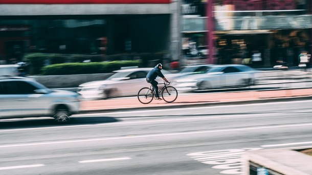 Symbolbild Fahrradfahrer 